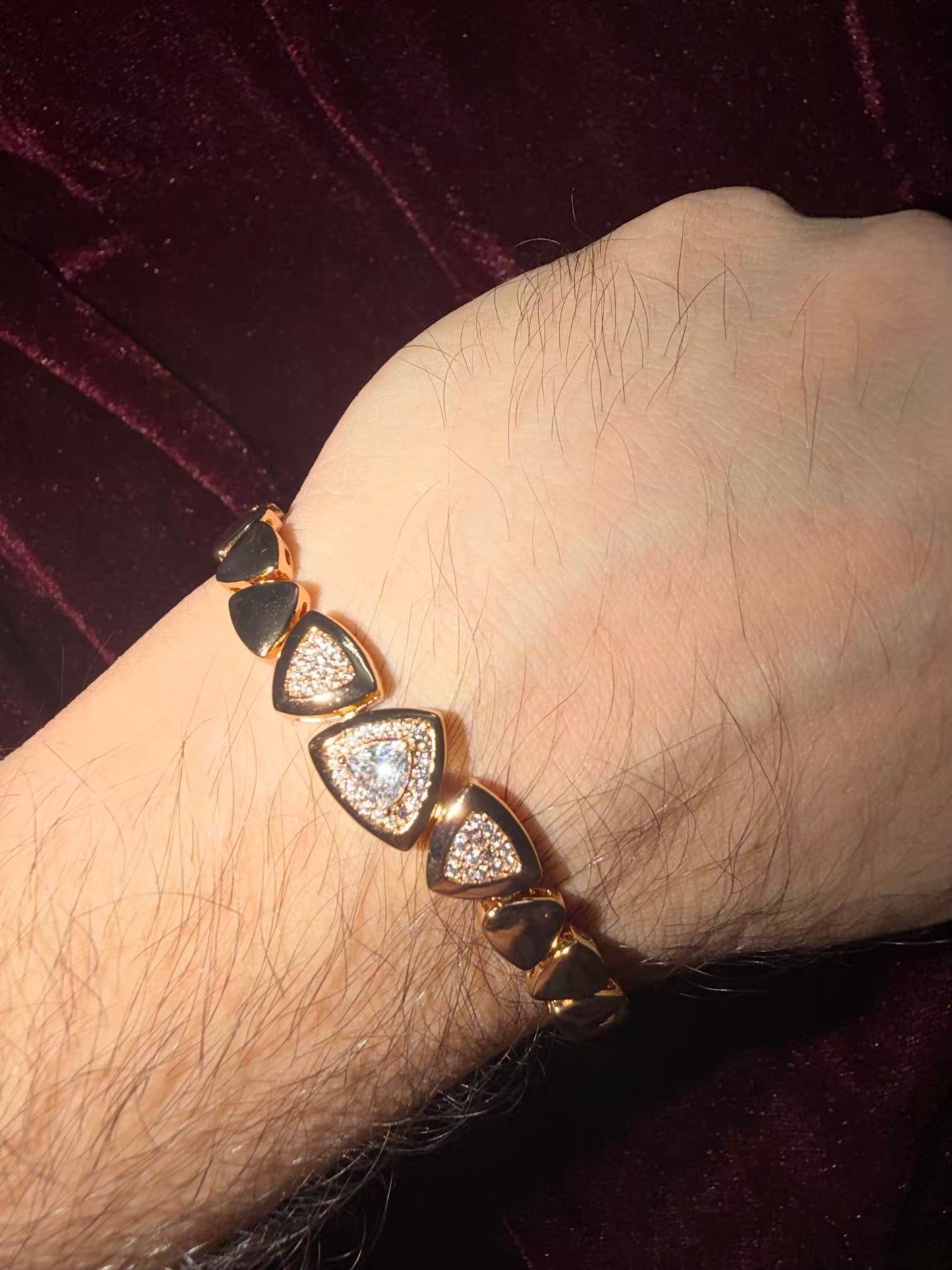 Royale Diamond Men's Rakhi Bracelet