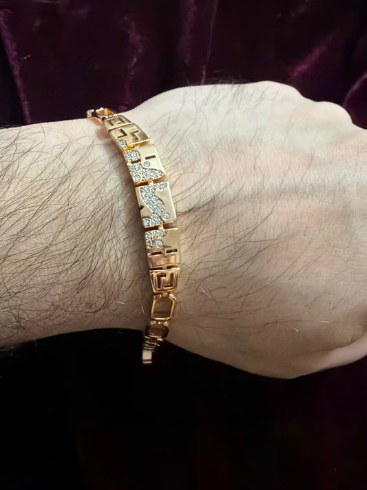 Loaded Diamond Men's Rakhi Bracelet