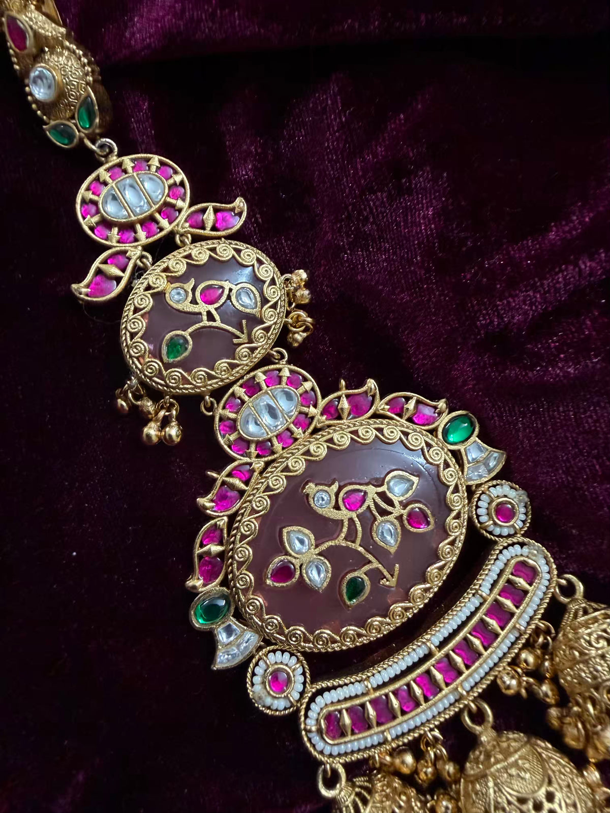 Rose Designer Heritage Kamar Juda in Premium plating