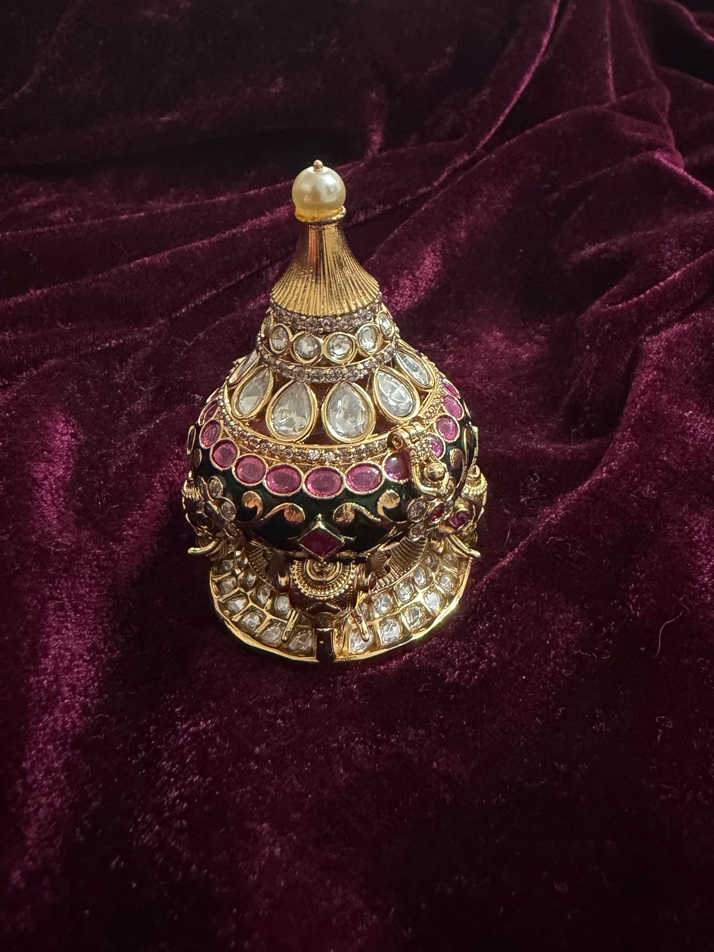 Rajsi Kumkum Sindoor Daani Royale in Premium plating