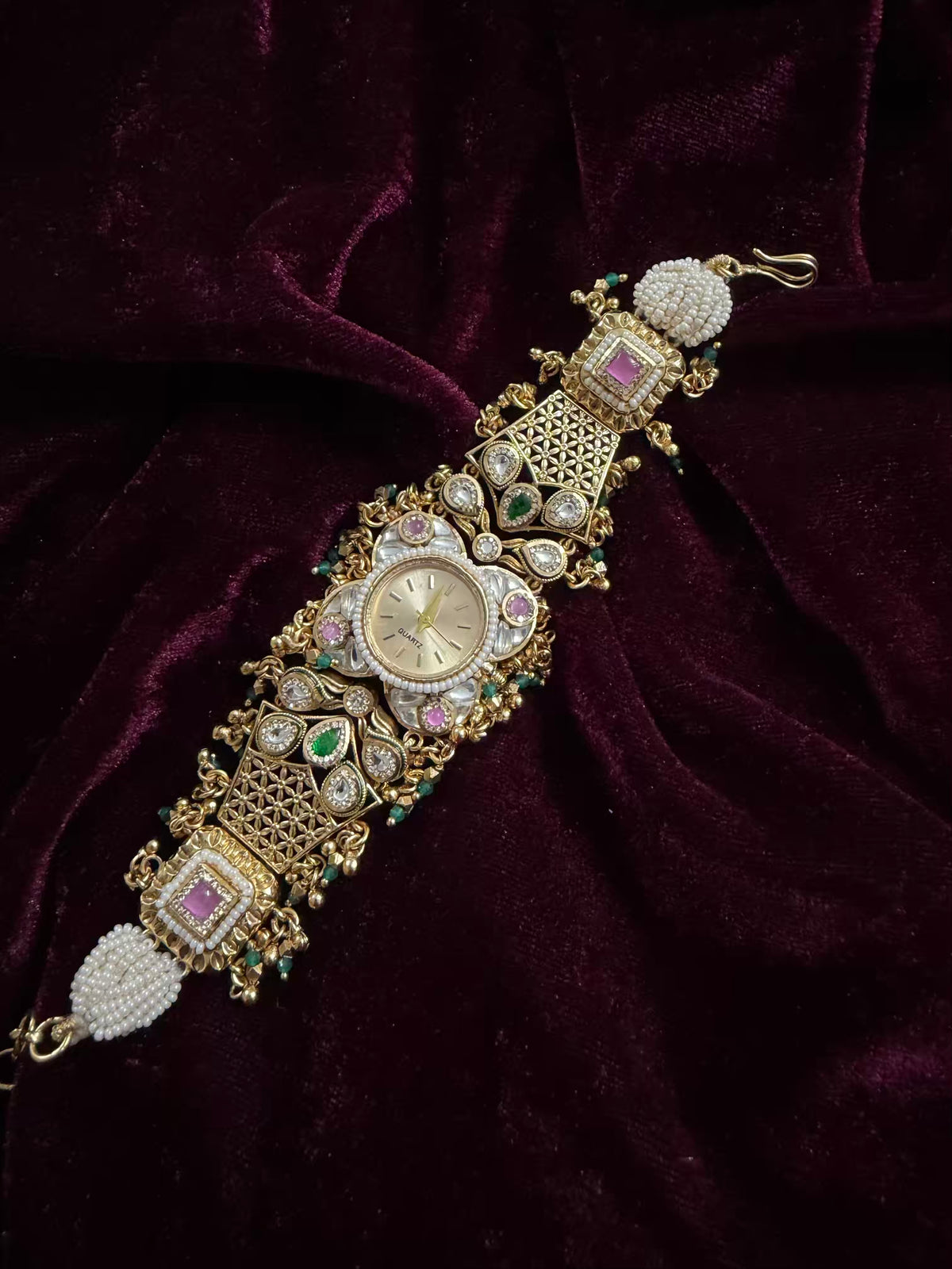 White floral Heritage Watch