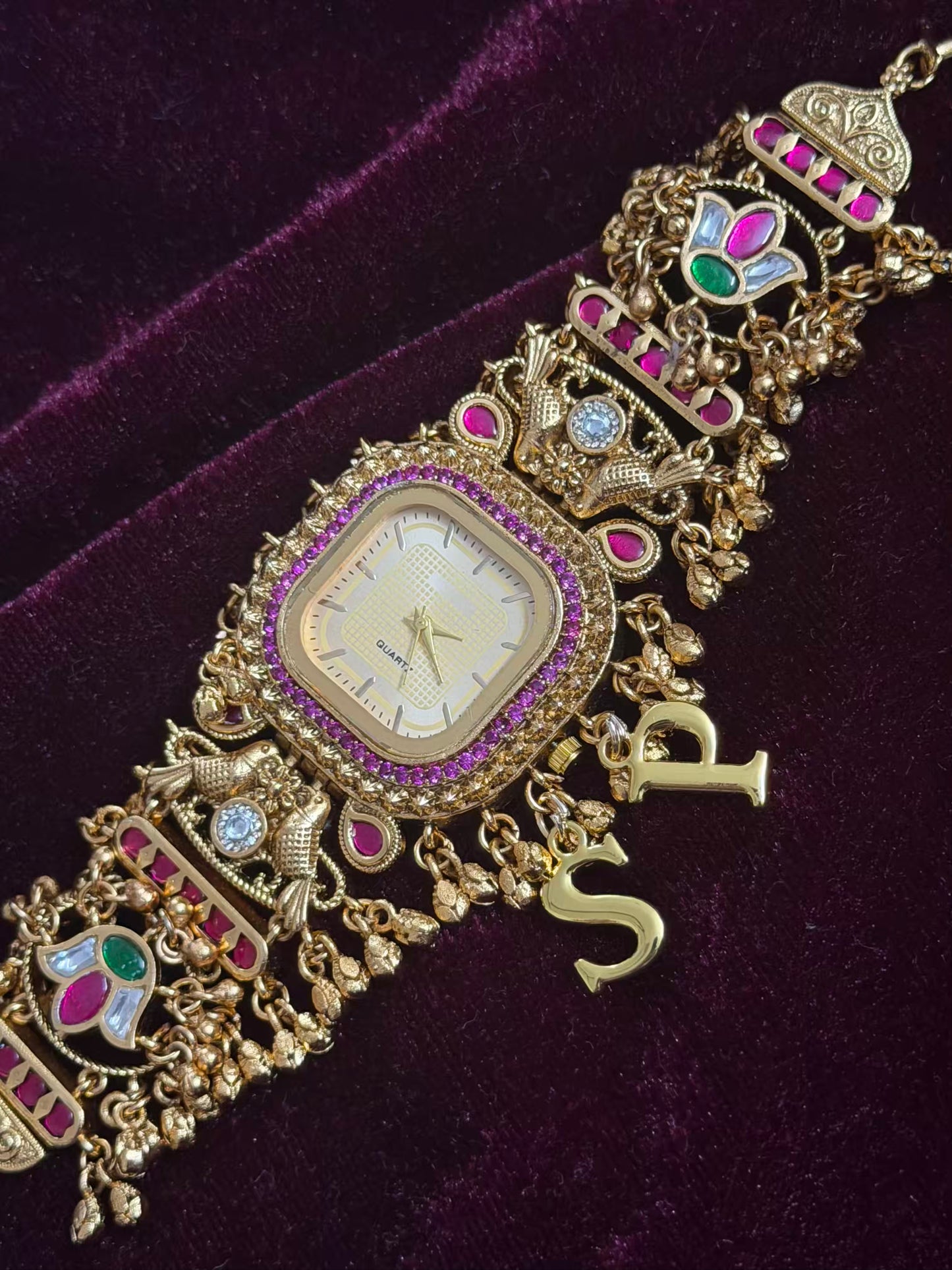New Launch Cream Dial Maharani Watch Heritage Bracelet( only 2pc in stock )
