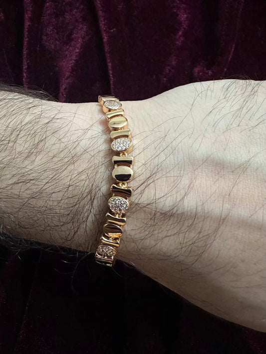 Oval Luxury Men's Rakhi Bracelet