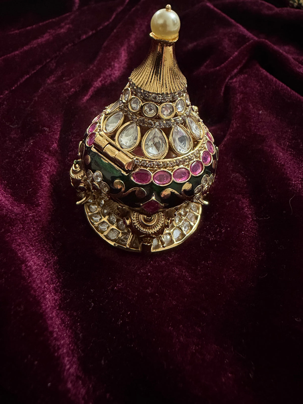 Rajsi Kumkum Sindoor Daani Royale in Premium plating