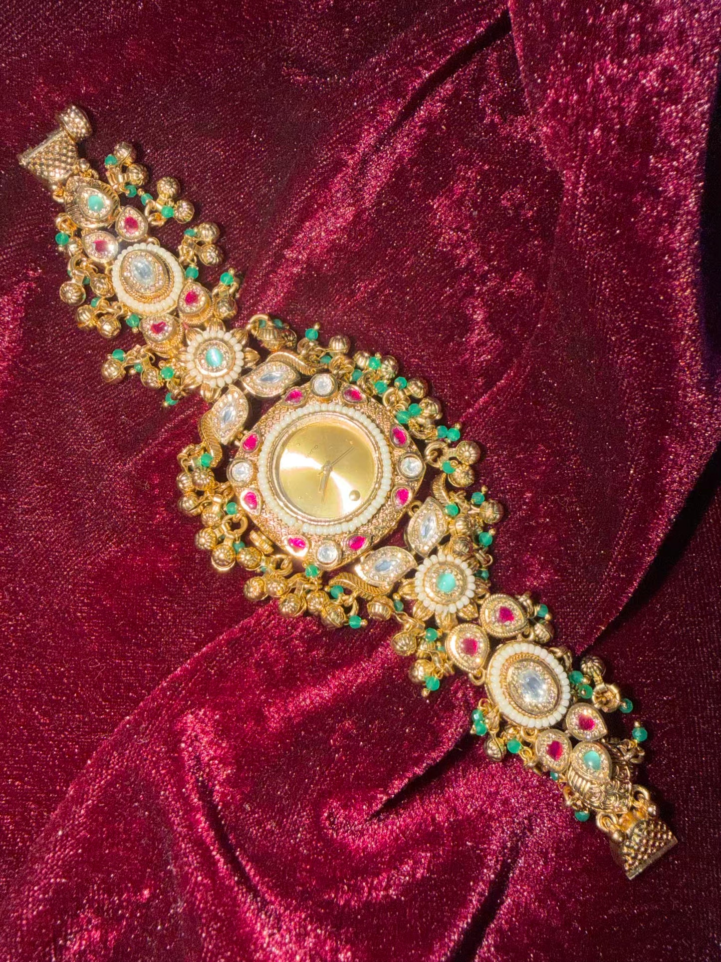 Royal Maharani Watch Design Bracelet fits 2.8 Adjustable with hooks ( Customise Your Name )