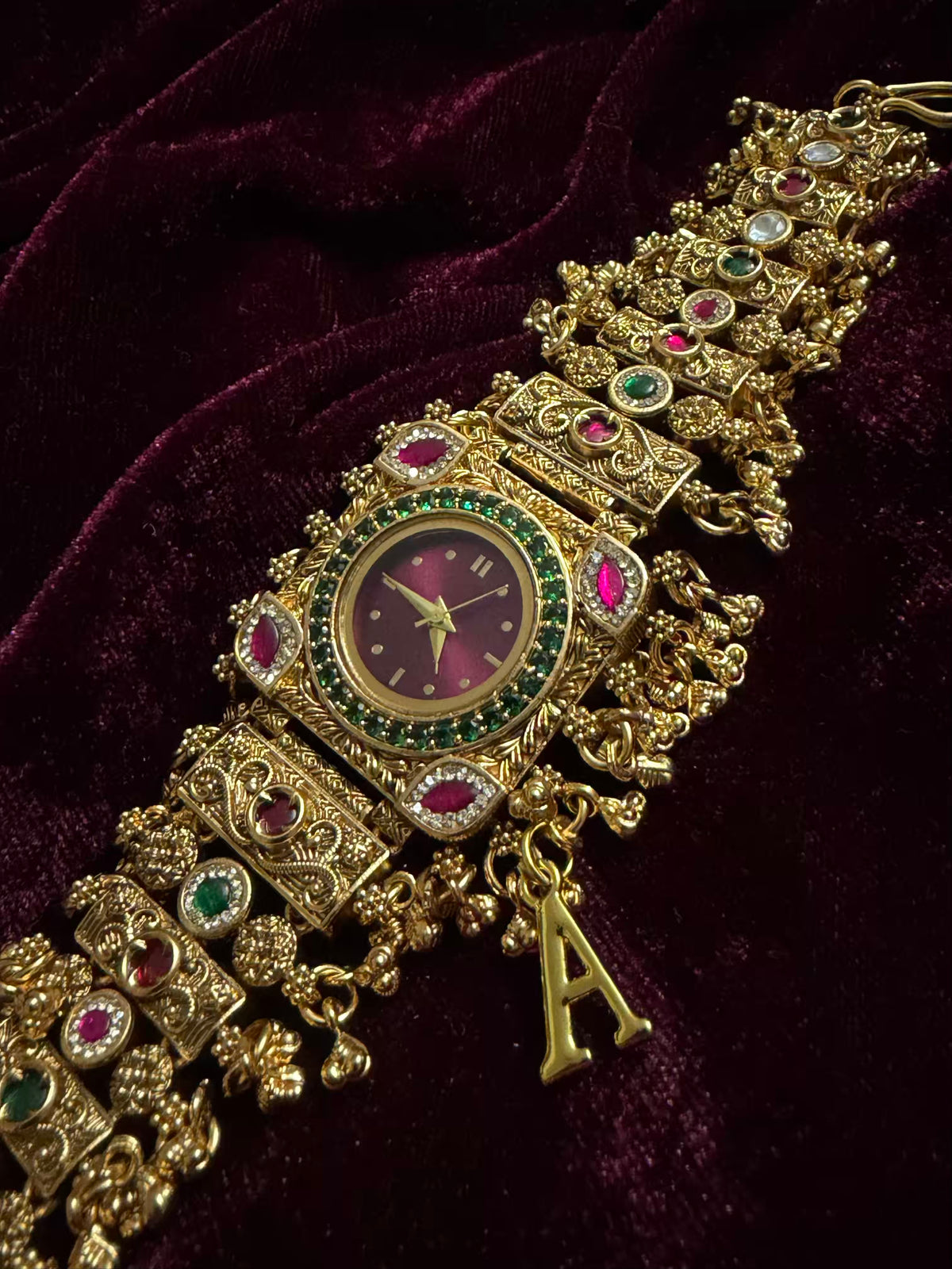 Gulnaar Royale Heritage Watch Rakhi in Premium (Free Initial)
