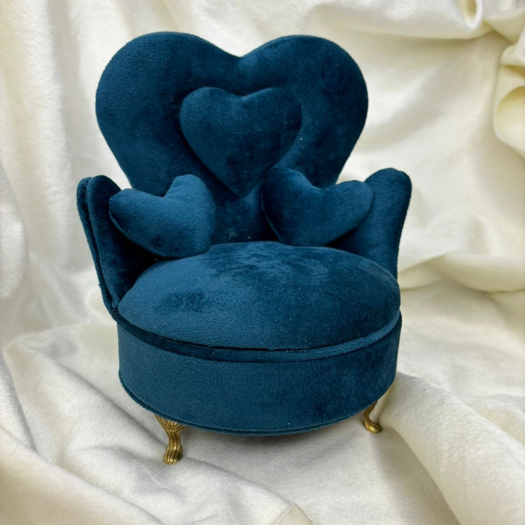 Sofa Jewelry Organiser for Valentine Gift ( Ocean Blue )