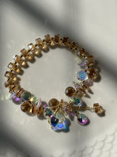 Load image into Gallery viewer, Brown Topaz Flower Mgaic Crystals Bracelet
