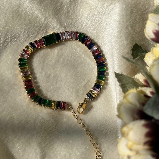 Rainbow Crystal Bracelet