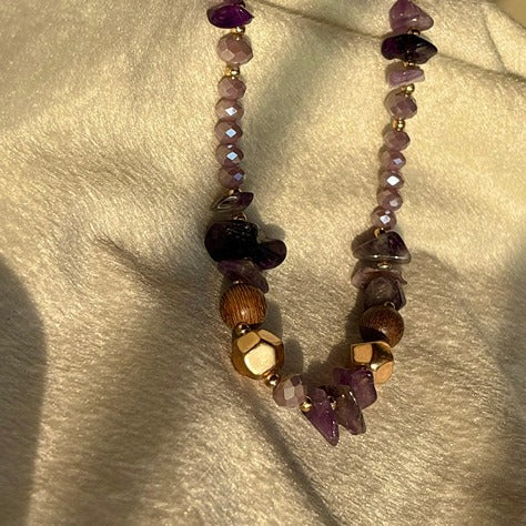 Amethyst Premium Reiki Healing Necklace