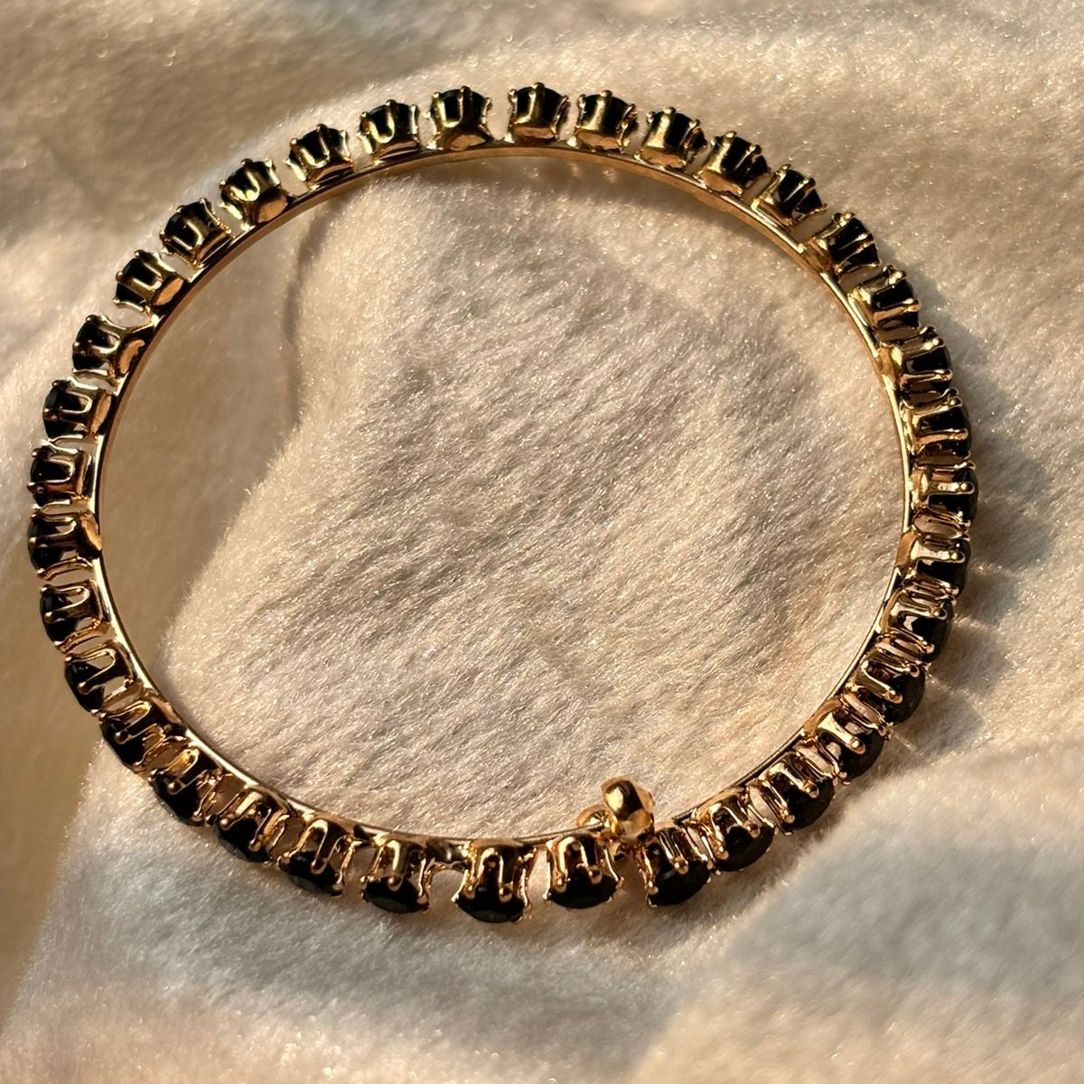 Black Sapphire Bracelet