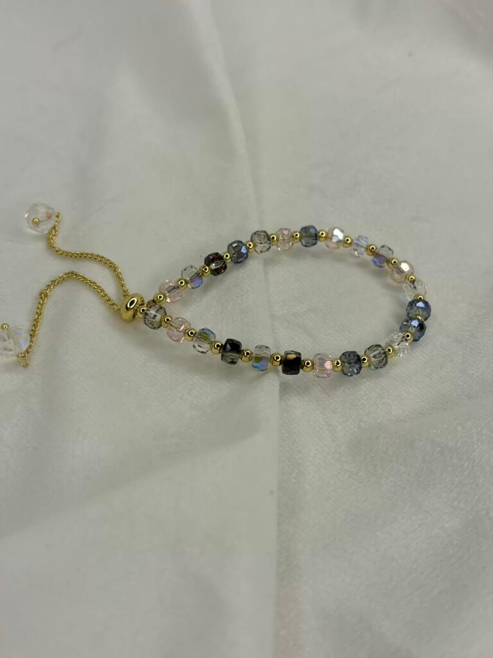 Colourful Crystal Healing Bracelet