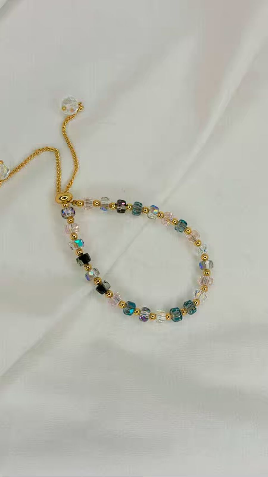 Colourful Crystal Healing Bracelet