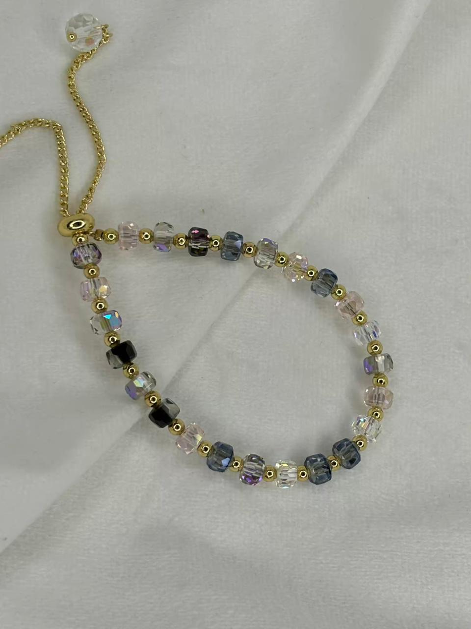 Colourful Crystal Healing Bracelet