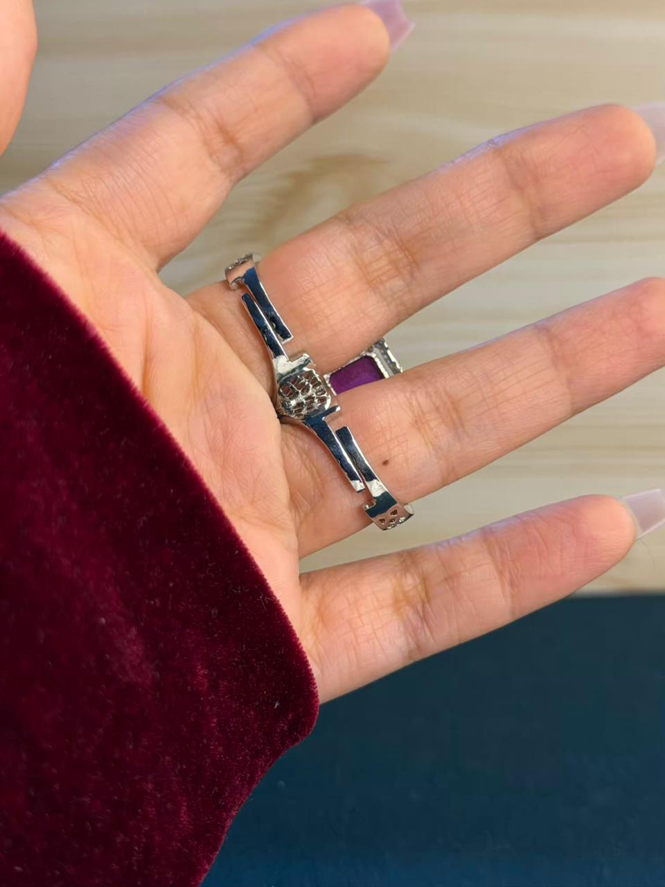 Cocktail Ring Silver Gold Rose Gold Adjustable upto US Size 8