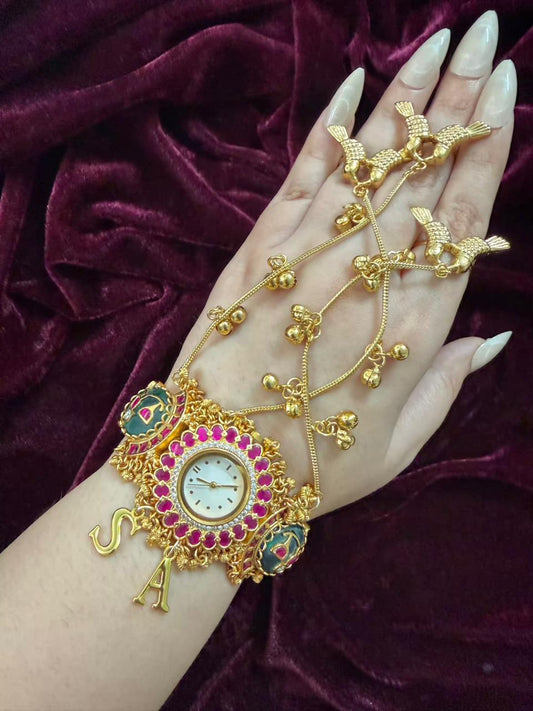 Maharani Watch Design Unique Phool Heritage Bracelet ( New Launched )