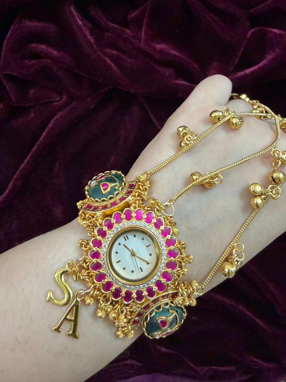 Maharani Watch Design Unique Phool Heritage Bracelet ( New Launched )