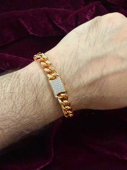 Royal Cuban Link Men's Rakhi Bracelet