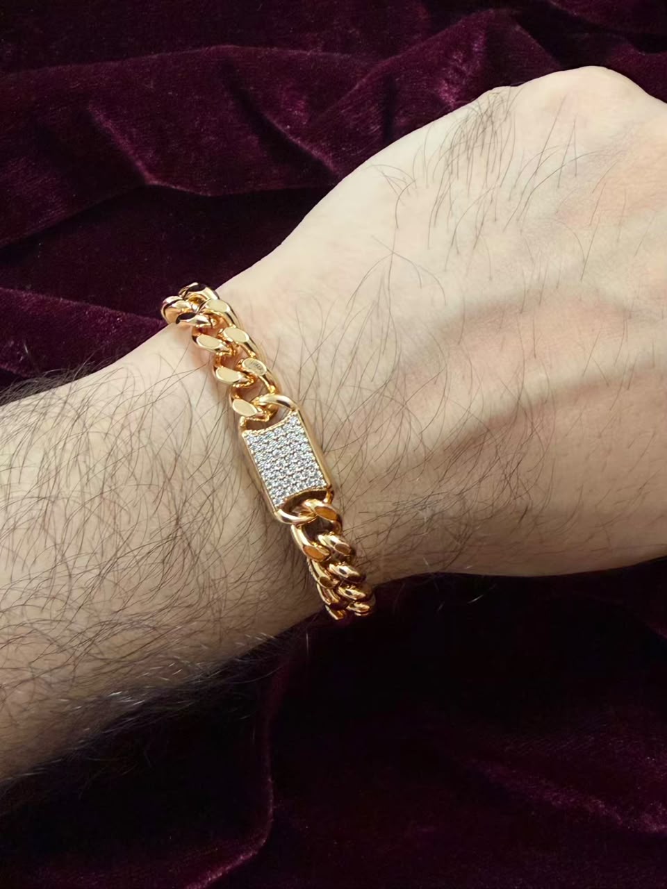 Royal Cuban Link Men's Rakhi Bracelet