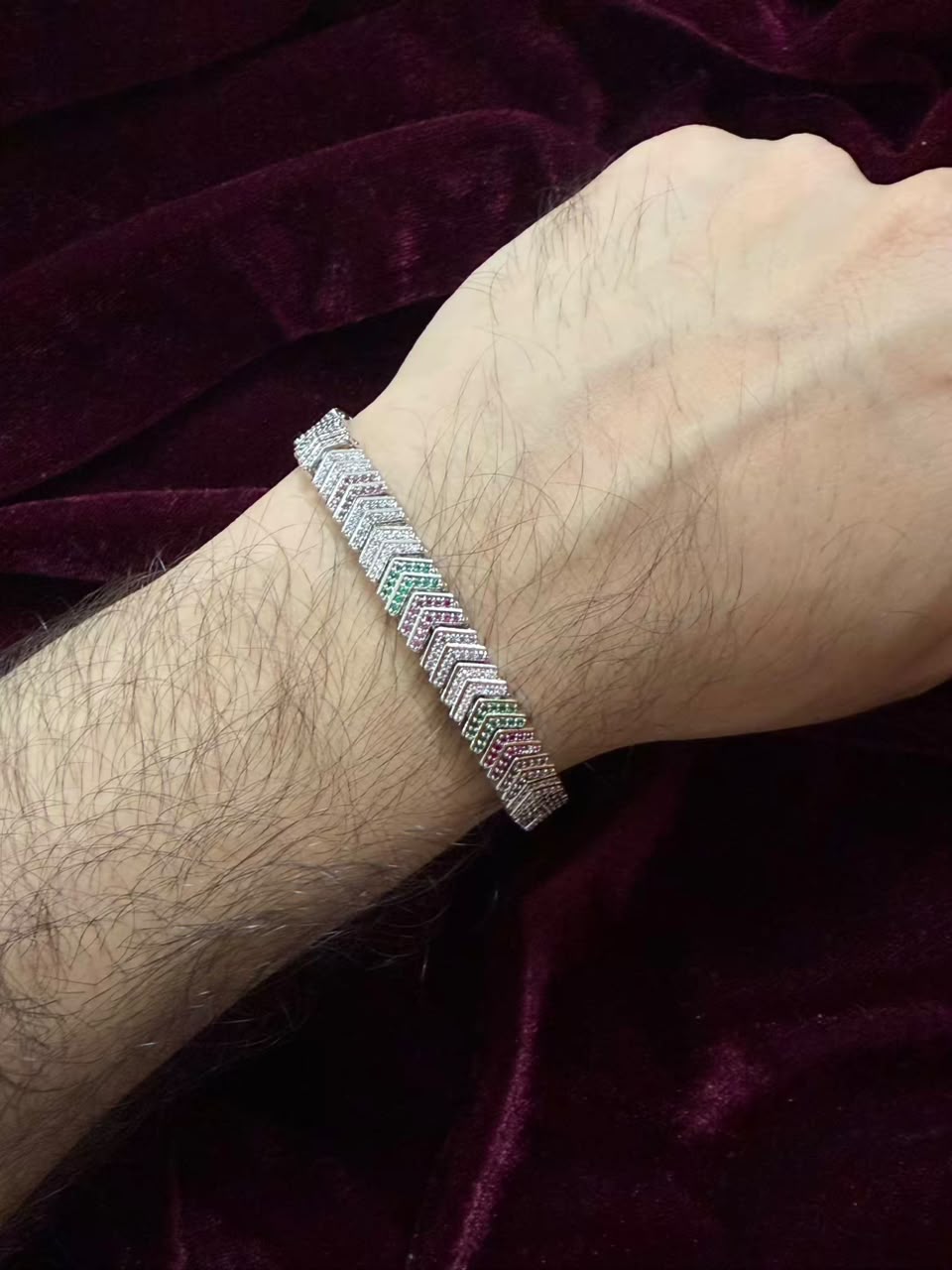 Royal Spectrum Men's Rakhi Bracelet