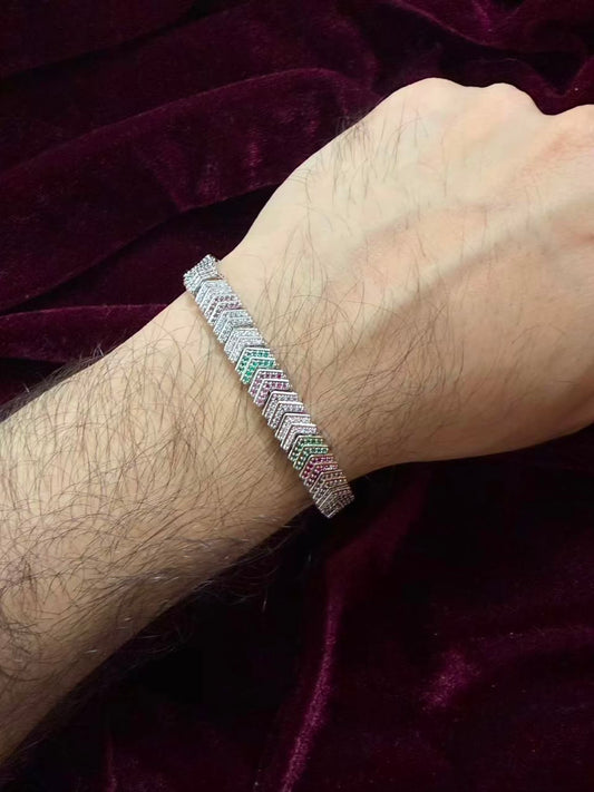 Royal Spectrum Men's Rakhi Bracelet