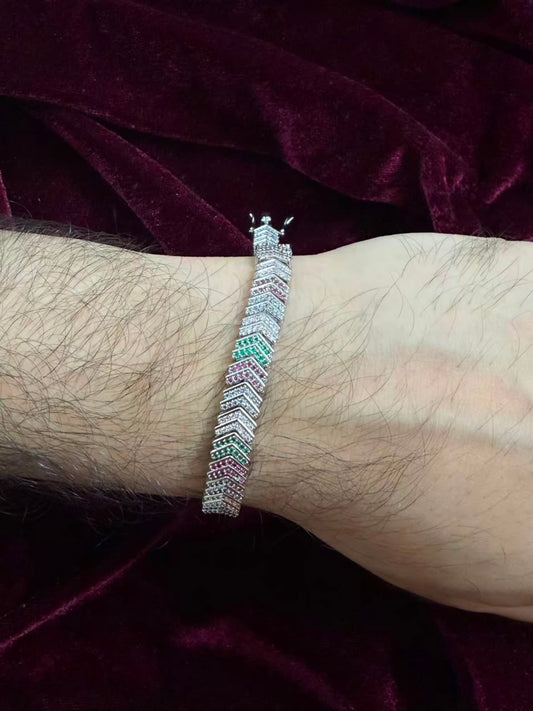 Royal Spectrum Men's Rakhi Bracelet