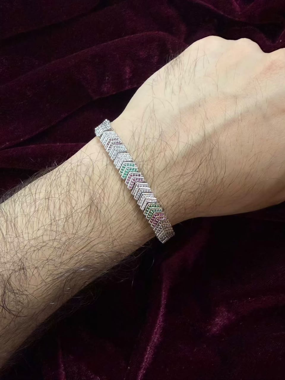 Royal Spectrum Men's Rakhi Bracelet