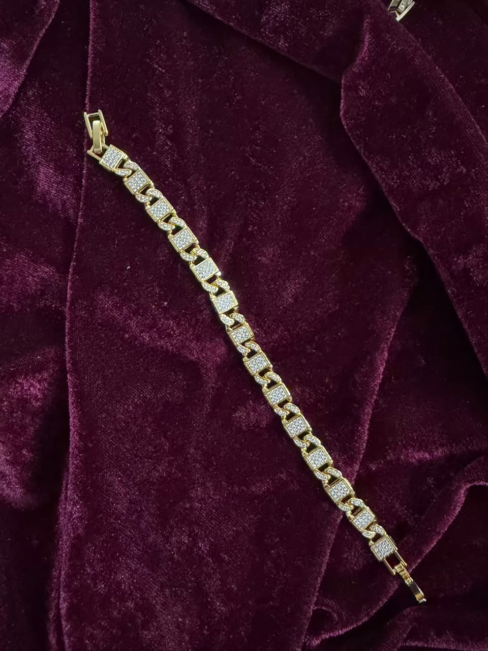 Signature Gold Spark Rakhi Bracelet