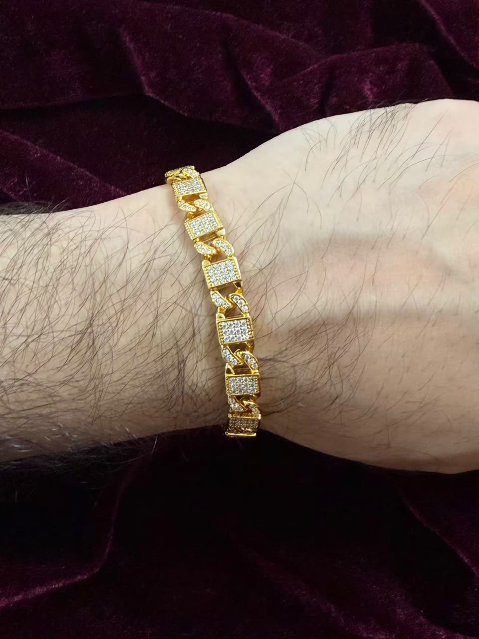 Signature Gold Spark Rakhi Bracelet