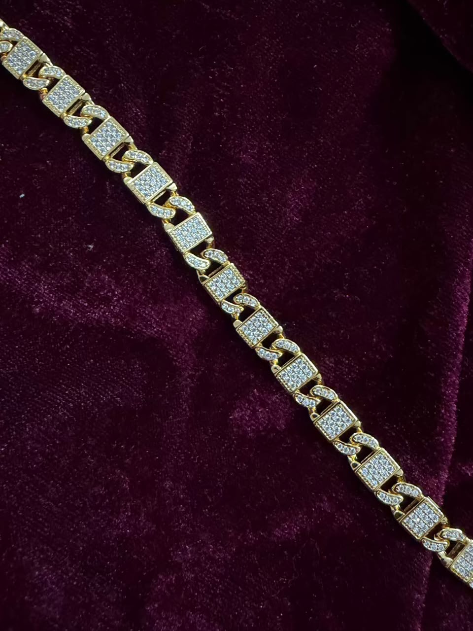 Signature Gold Spark Rakhi Bracelet