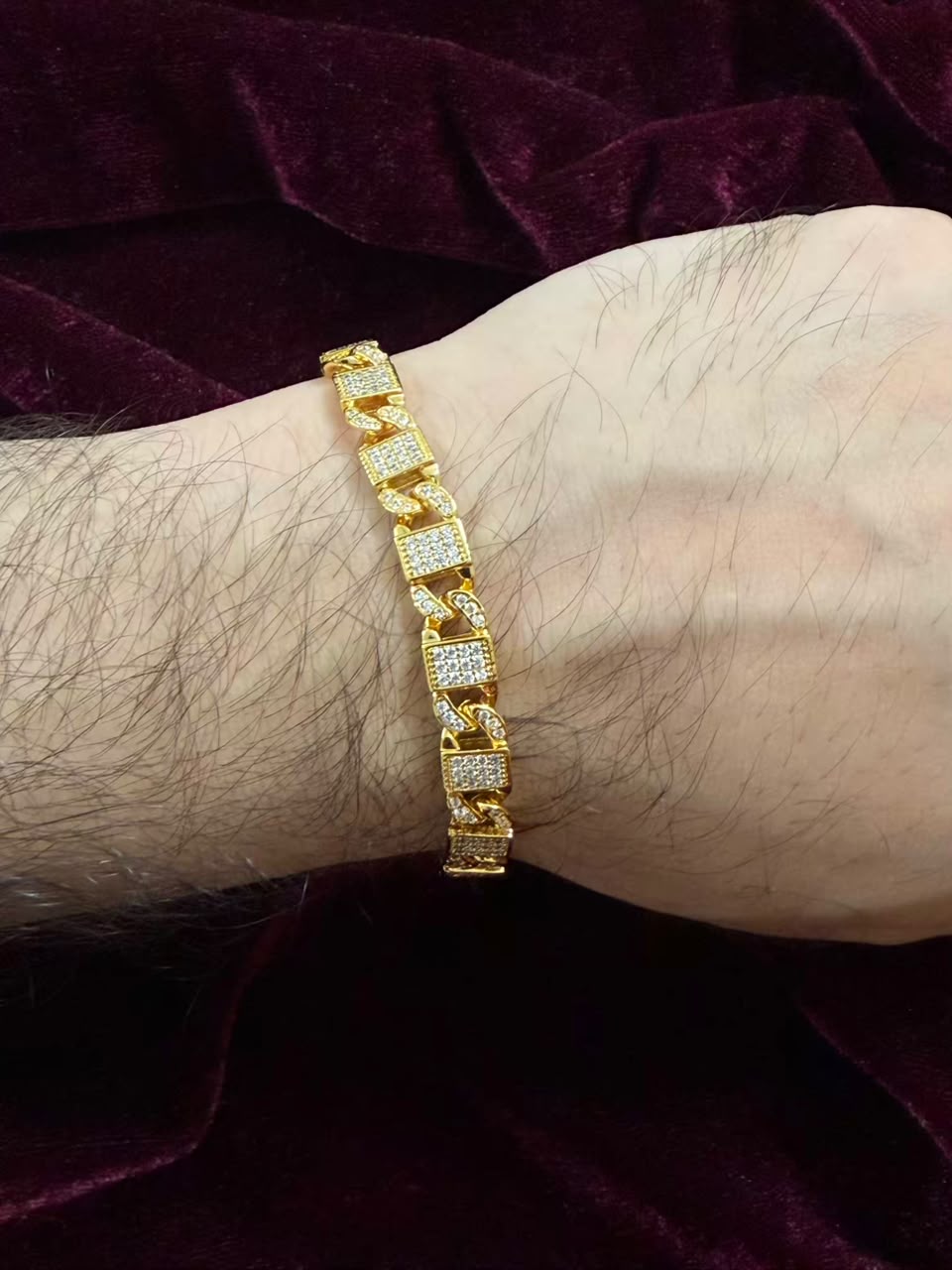 Signature Gold Spark Rakhi Bracelet