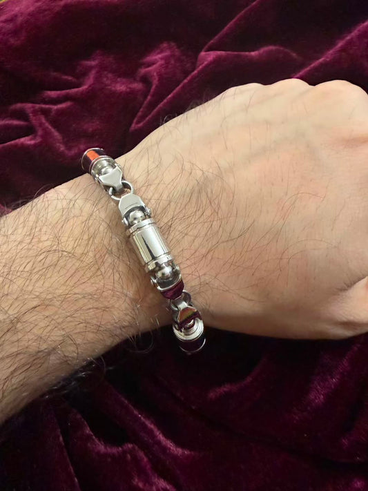 Premium Bullet Link Men's Rakhi Bracelet