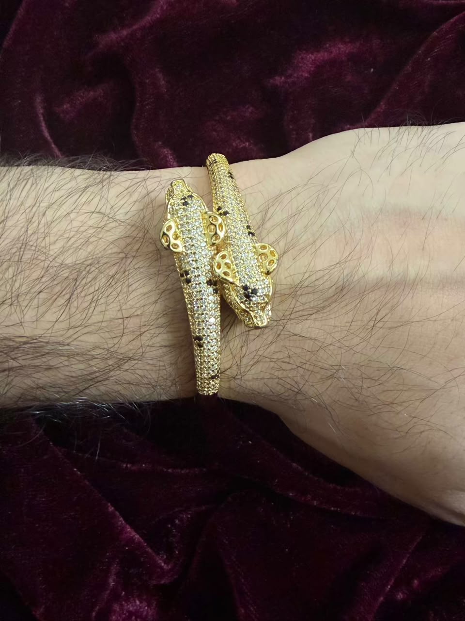 Luxury Crocodile Cuff Men's Rakhi Bracelet