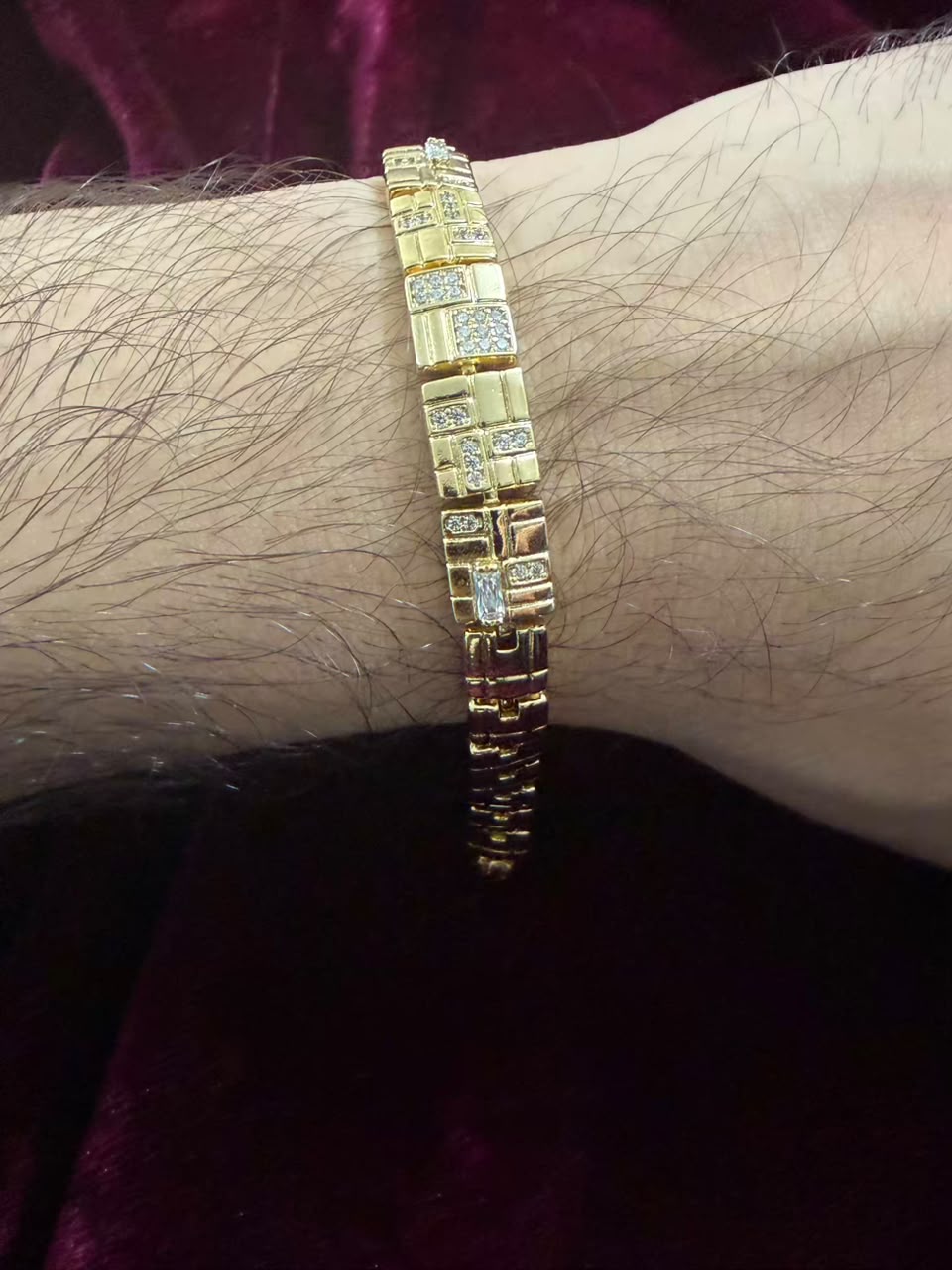 Regal Geo-Link Men's Rakhi Bracelet