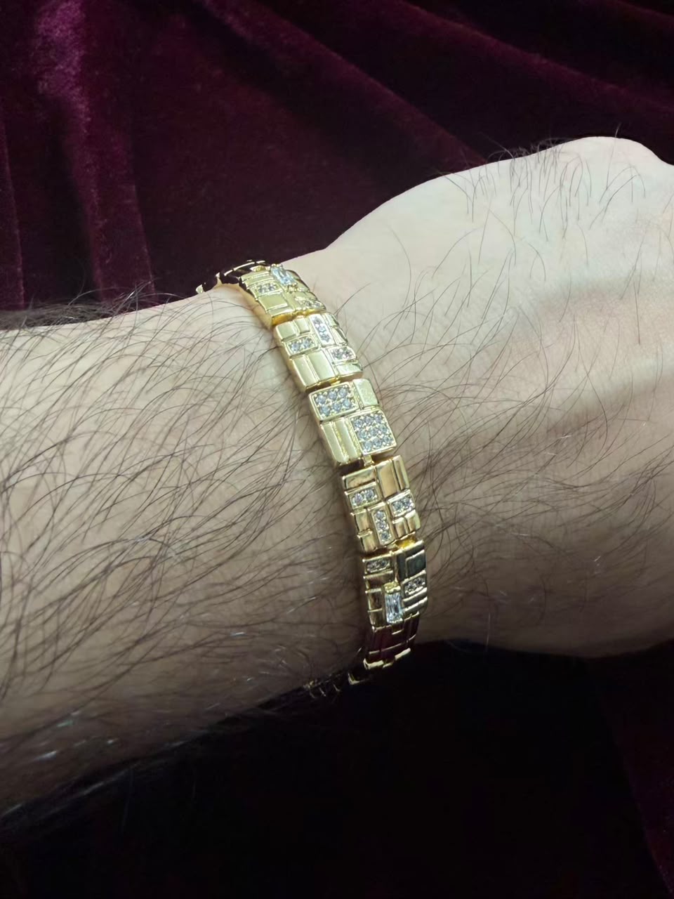 Regal Geo-Link Men's Rakhi Bracelet
