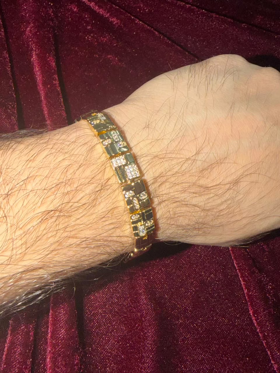 Regal Geo-Link Men's Rakhi Bracelet