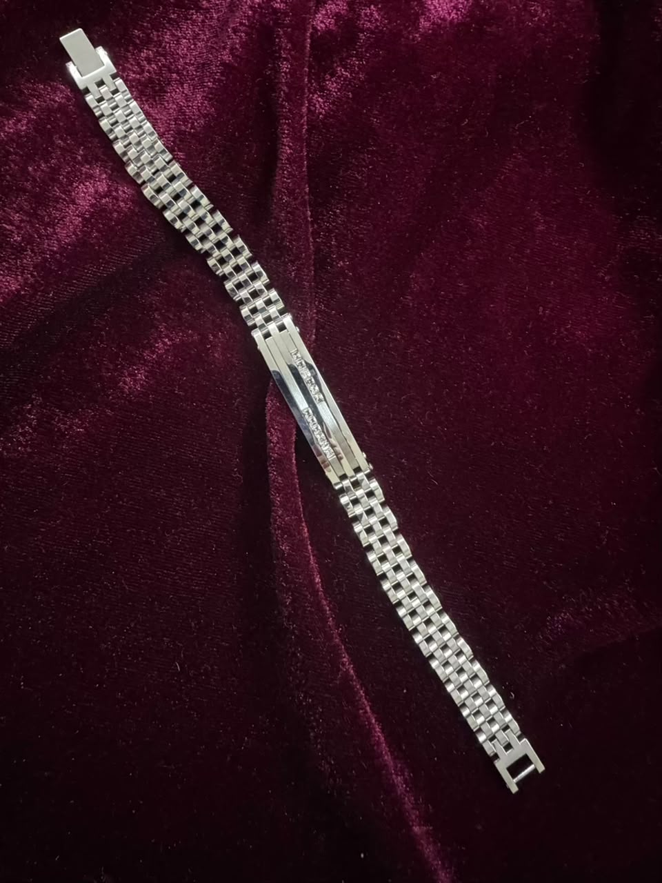 Silver Royale Link Men's Rakhi Bracelet