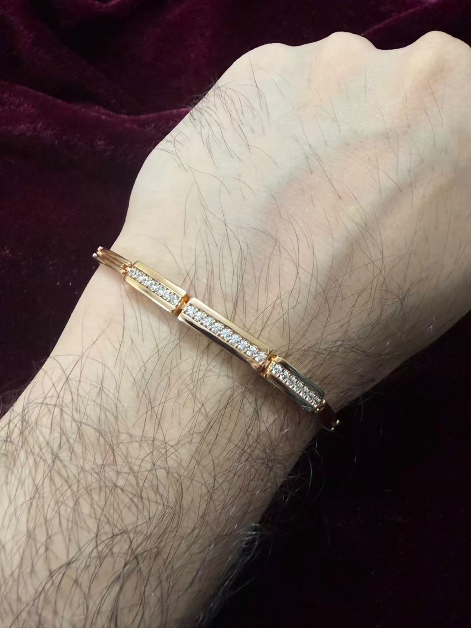 Royal Bar Crystal Men's Rakhi Bracelet