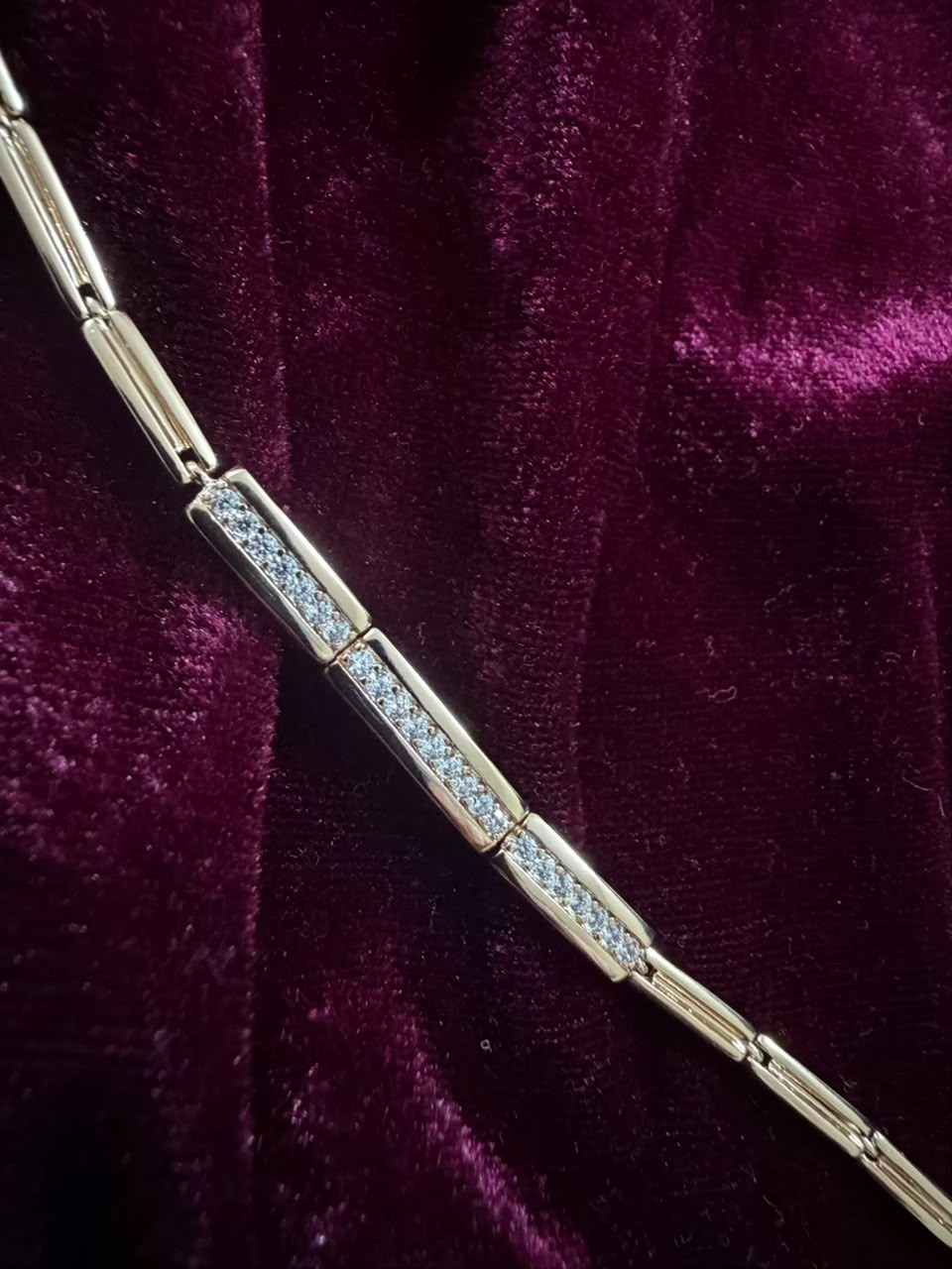 Royal Bar Crystal Men's Rakhi Bracelet