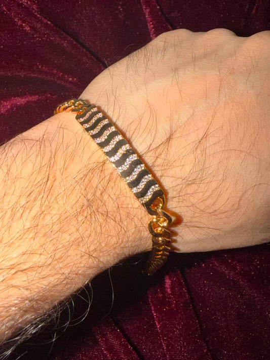 Luxe Wave Men's Rakhi Bracelet