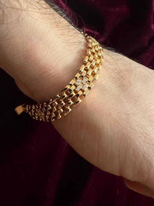 Royal Interlock Men's Rakhi Bracelet
