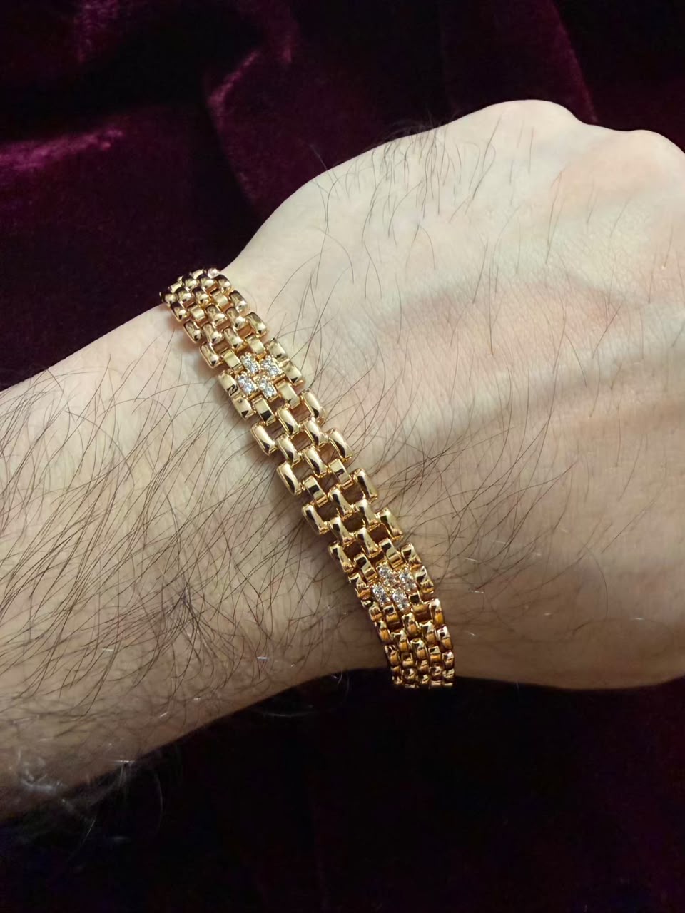 Royal Interlock Men's Rakhi Bracelet