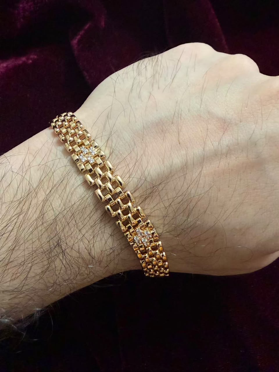 Royal Interlock Men's Rakhi Bracelet