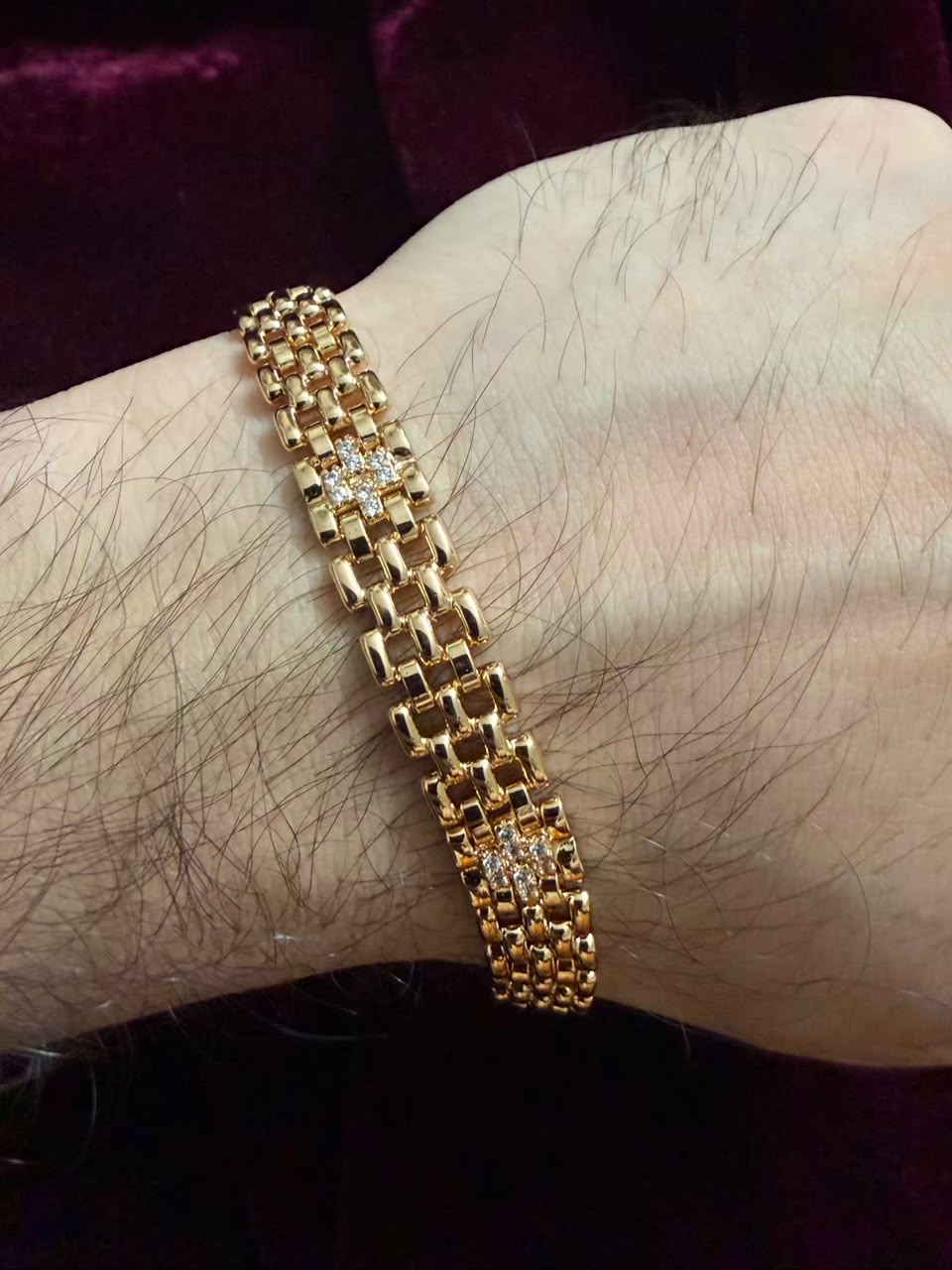 Royal Interlock Men's Rakhi Bracelet