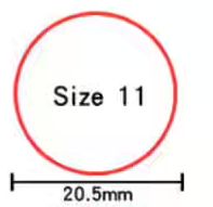 Men Blue Cut Silver Promise Ring ( Size 11 US )