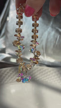 Load and play video in Gallery viewer, Brown Topaz Flower Mgaic Crystals Bracelet
