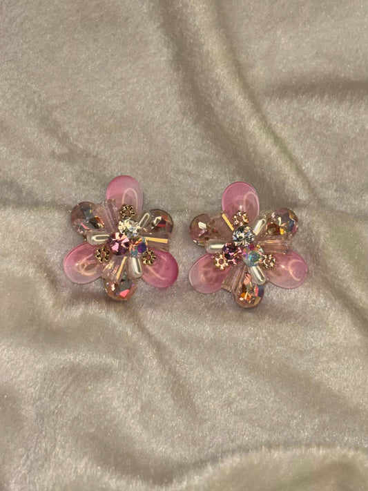 Floral Fantasy Earrings 18K Gold Plated Premium Earrings