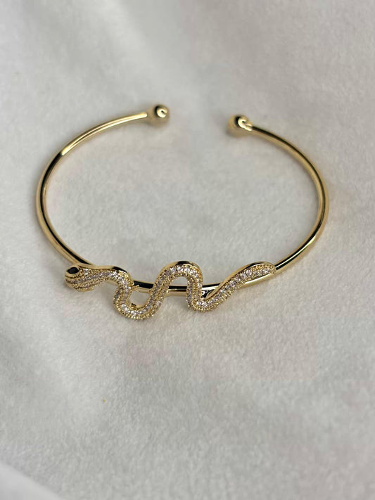 Snake Bangle 18K Gold Plated Premium Kada Bangle