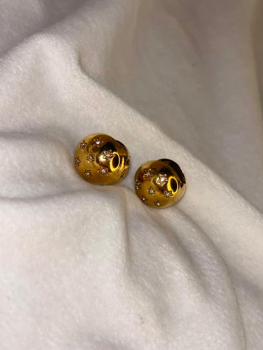 Reversible Studds Earrings 18K Gold Plated Premium Earrings