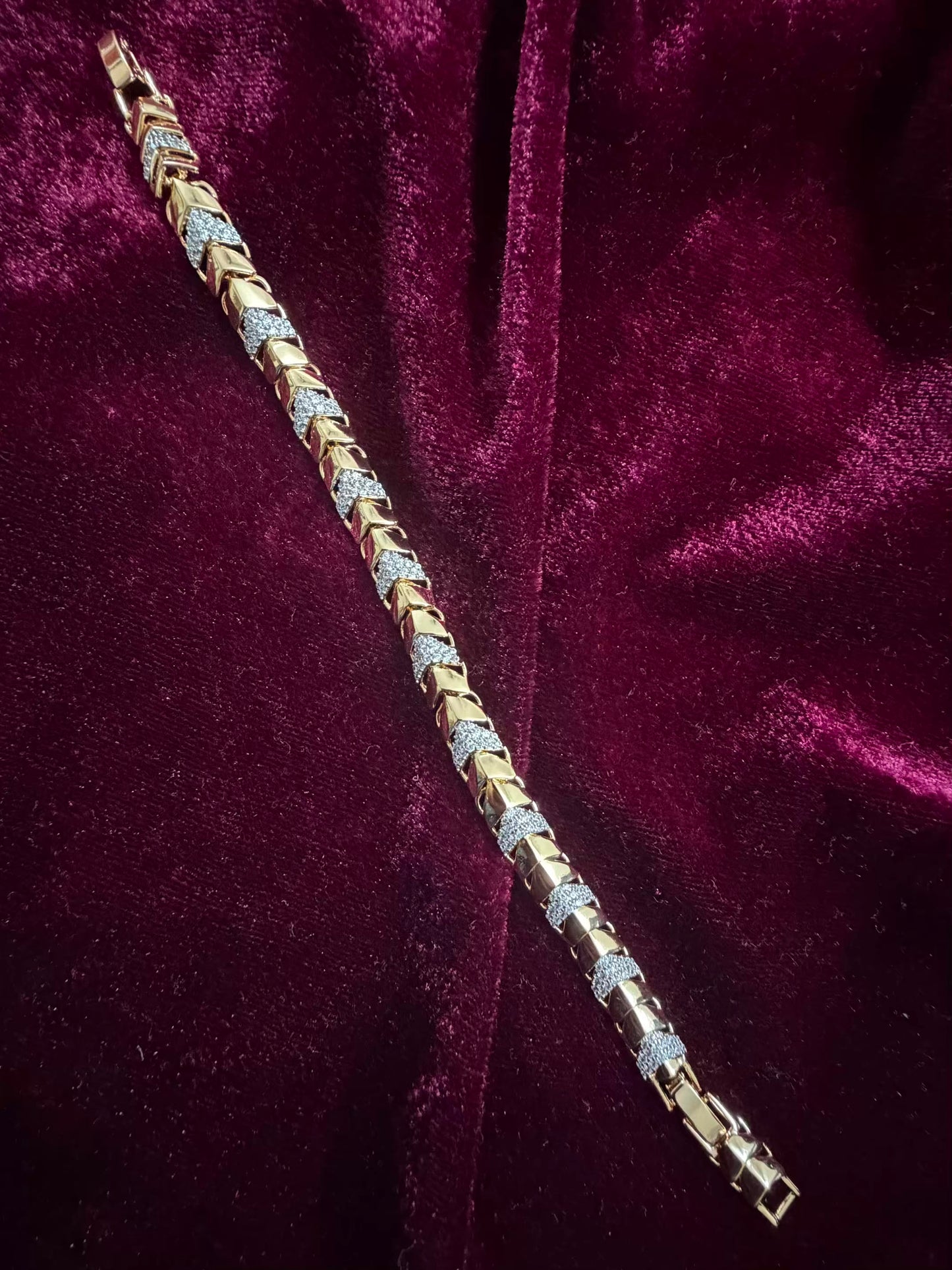 Premium Chevron Luxe Men's Rakhi Bracelet